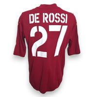 Retro maglia Roma Home 2003-04 Daniele De Rossi numero 27 Player Issued – Diadora – Serie A
