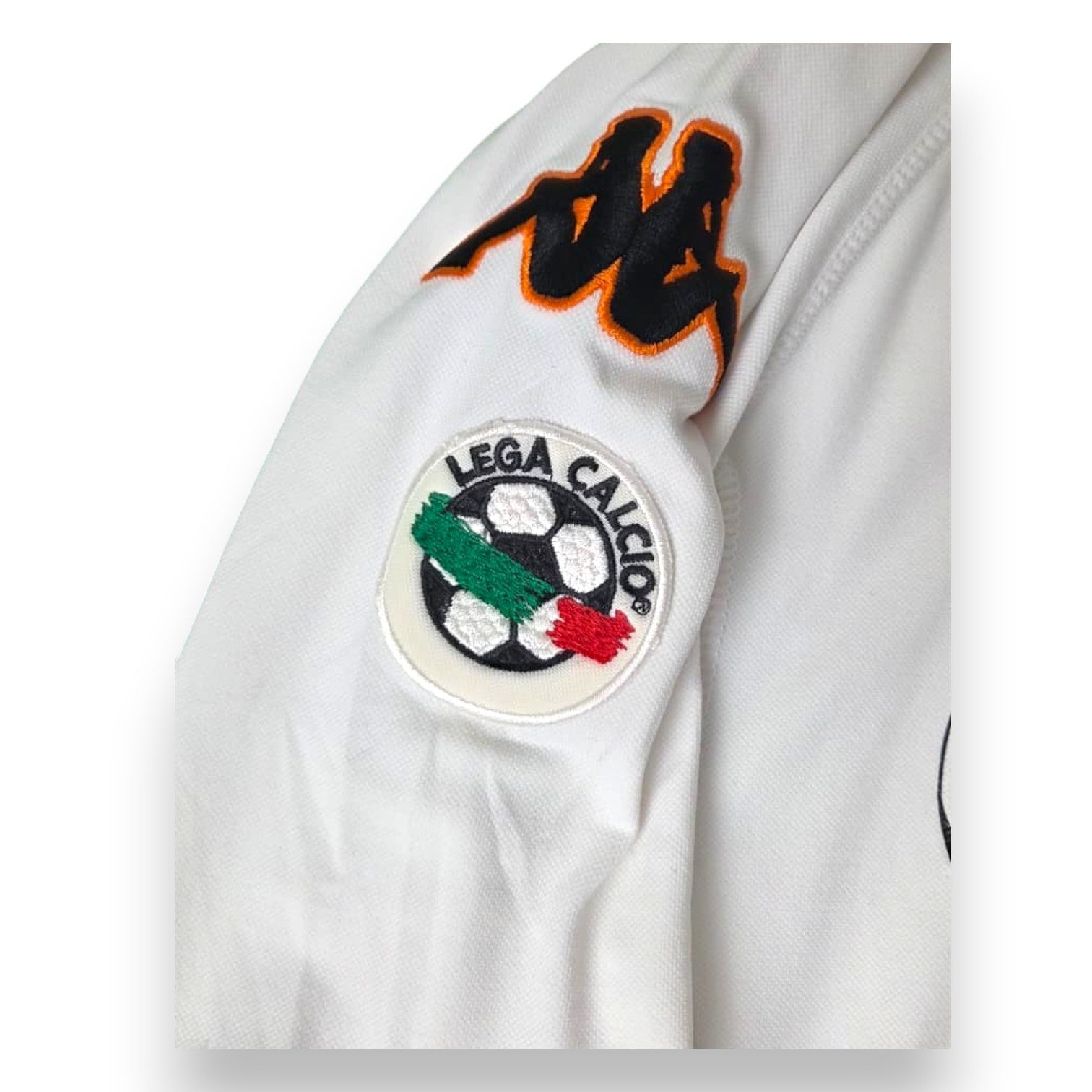 Patch ufficiale Lega Calcio Serie A TIM manica maglia Roma De Rossi Player Issued 2002-03
