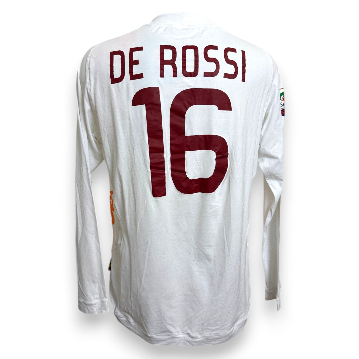 Roma De Rossi 2011/12 Player Issued Shirt No. 16 | MTM