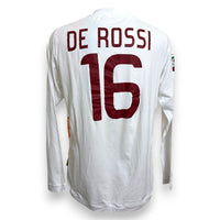 Maglia AS Roma Away 2011-12 Player Issued Daniele De Rossi numero 16 – Kappa – manica lunga – condizioni Excellent