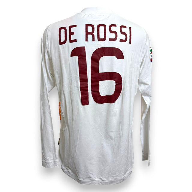 Maglia AS Roma Away 2011-12 Player Issued Daniele De Rossi numero 16 – Kappa – manica lunga – condizioni Excellent
