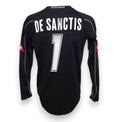 Maglia Portiere Udinese 2002-03 Player Issued Morgan De Sanctis numero 1 – Le Coq Sportif – nera maniche lunghe – condizioni Excellent