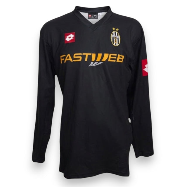 Fronte maglia Juventus Away 2001-02 Player Issued Del Piero N.10 – Lotto – sponsor Fastweb – manica lunga – Vintage Serie A