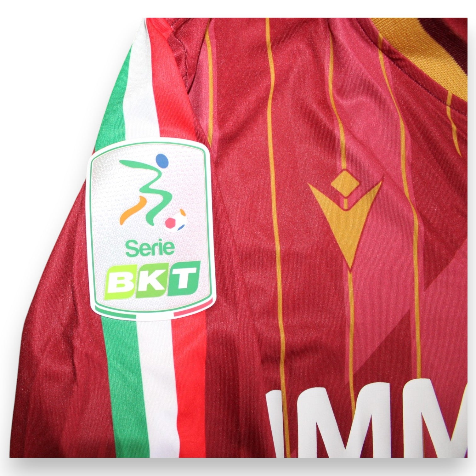 Patch Serie BKT manica maglia AC Reggiana Home 2024-25 Player Issued – Macron – Lorenzo Del Pinto N.18