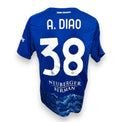 Retro maglia Como Home 2025-26 adidas – Assane Diao numero 38 – Serie A originale
