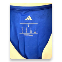 Etichetta interna adidas taglia L maglia Como Home 2025-26 – Made in Thailand