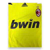 Fronte maglia AC Milan Portiere GK 2007-08 Adidas Clima365 – sponsor bwin con segni di distacco stampa – Dida numero 1