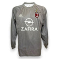 Fronte maglia AC Milan Portiere GK Away 2005-06 Vintage Adidas – sponsor Opel Zafira – grigio manica lunga – Dida N.1