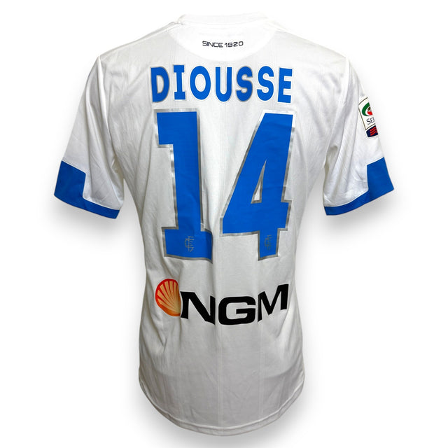 Maglia Empoli FC Away 2015-16 Player Issued Assane Dioussé numero 14 – Joma – sponsor NGM – taglia M – Serie A