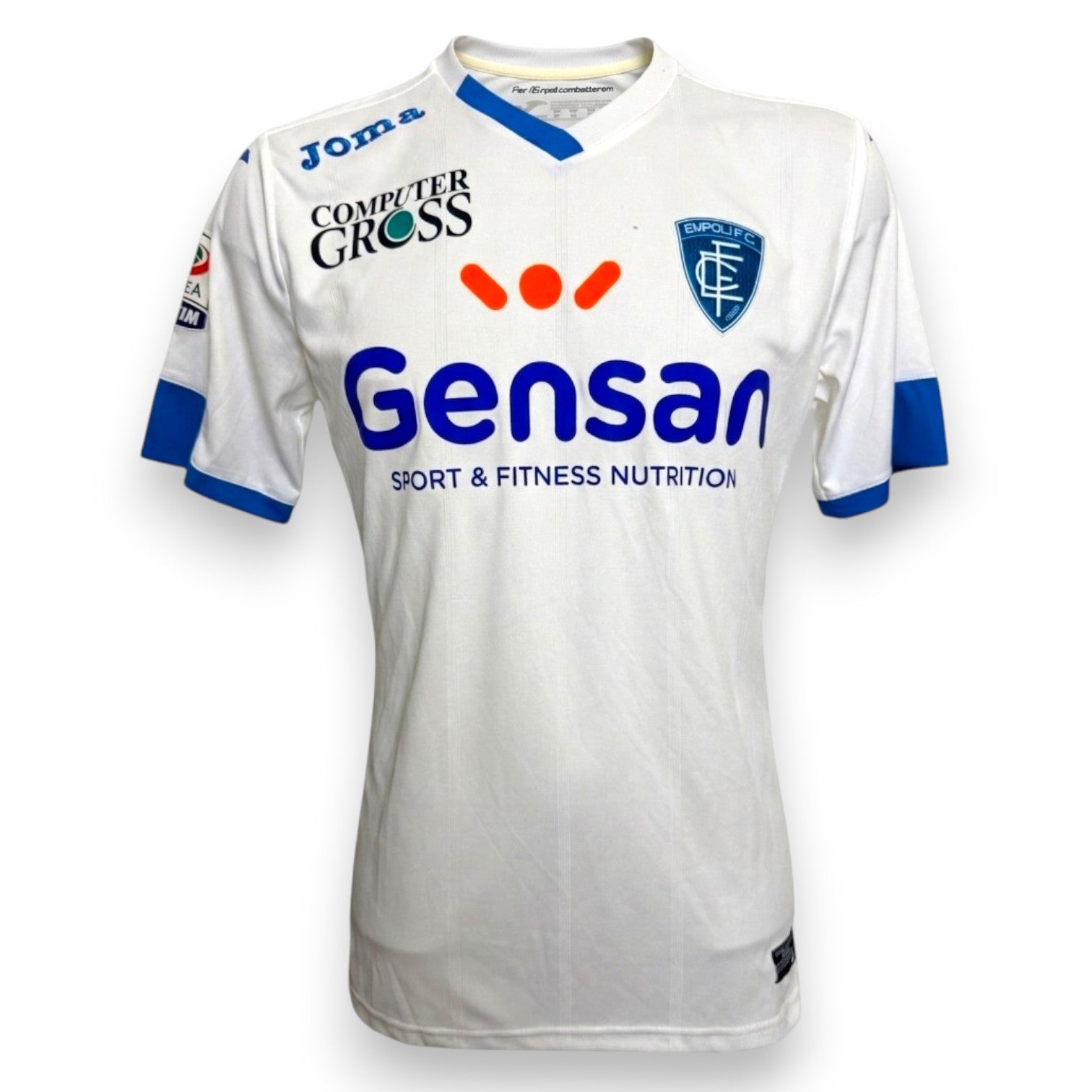Maglia Empoli FC Away 2015-16 Player Issued fronte – Joma – sponsor Gensan Computer Gross – condizioni Good – Serie A