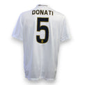 Maglia Hellas Verona Away 2014-15 Player Issued Massimo Donati numero 5 – Nike Dri-FIT – scritta Millenovecentotre – Serie A TIM