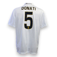 Maglia Hellas Verona Away 2014-15 Player Issued Massimo Donati numero 5 – Nike Dri-FIT – scritta Millenovecentotre – Serie A TIM