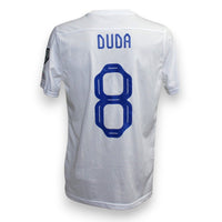 Retro maglia Slovacchia Away 2023-24 Match Issue Ondrej Duda numero 8 – Nike Dri-Fit – patch UEFA Qualificazioni Euro 2024 – fornitura gara