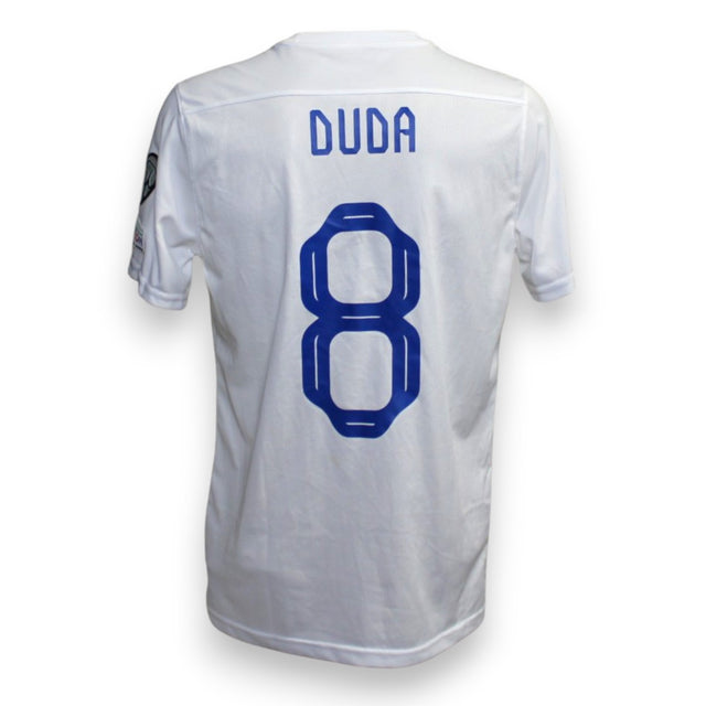 Retro maglia Slovacchia Away 2023-24 Match Issue Ondrej Duda numero 8 – Nike Dri-Fit – patch UEFA Qualificazioni Euro 2024 – fornitura gara