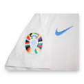 Dettaglio patch UEFA Euro 2024 Qualifying maglia Slovacchia 2023-24 – coppa multicolore – patch qualificazioni Campionato Europeo Germania 2024