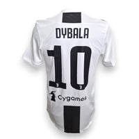 Maglia Juventus Home 2018-19 Player Issued Paulo Dybala numero 10 – Adidas Climachill – retro con nome e numero