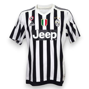 Maglia Juventus Home 2015-16 Adidas fronte – sponsor Jeep e tre stelle – N.21 Dybala