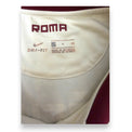 Dettaglio collo maglia Roma Away 2019-20 Nike Dri-Fit Store – scritta ROMA – taglia S