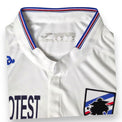 Dettaglio colletto e taglia M maglia Sampdoria Away 2015-16 Player Issued Eder – Joma – Exclusive Design Approved by Professional Team Athletes