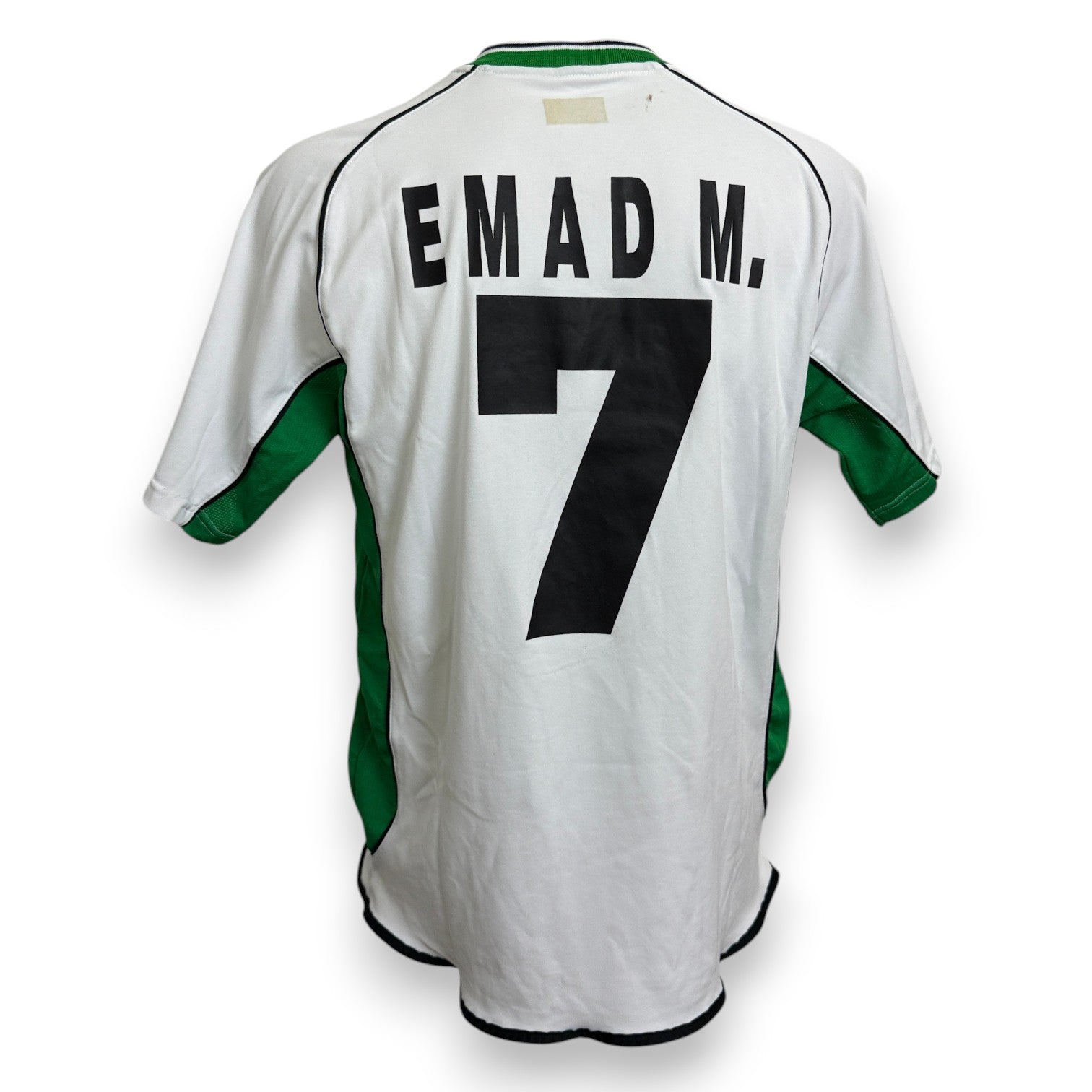 Maglia Iraq Away 2004-06 Player Issued Emad Mohammed numero 7 – Jack and Jones – taglia M – condizioni Excellent vintage