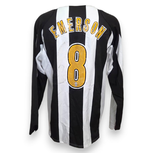 Maglia Juventus Home 2004-05 Nike retro – nameset Emerson N.8 – Vintage maniche lunghe