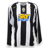 Maglia Juventus Home 2004-05 Nike fronte – sponsor Sky Sport – N.8 Emerson