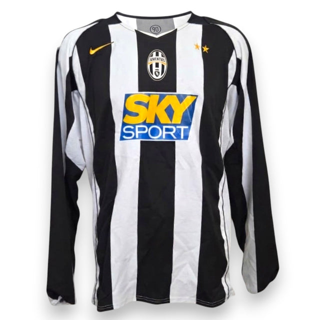Maglia Juventus Home 2004-05 Nike fronte – sponsor Sky Sport – N.8 Emerson