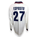 Maglia Cagliari Calcio Away 2001-02 Player Issued Mauro Esposito numero 27 – Uhlsport – serie B – taglia XL