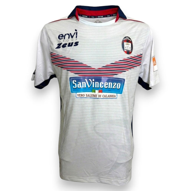 Maglia FC Crotone Away 2019-20 Player Issued fronte – Zeus – sponsor SanVincenzo Envì Group – condizioni Excellent Serie B