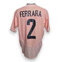 Maglia Juventus Away 2003-04 Store Ciro Ferrara numero 2 – Nike rosa Fastweb – retro con nome e numero