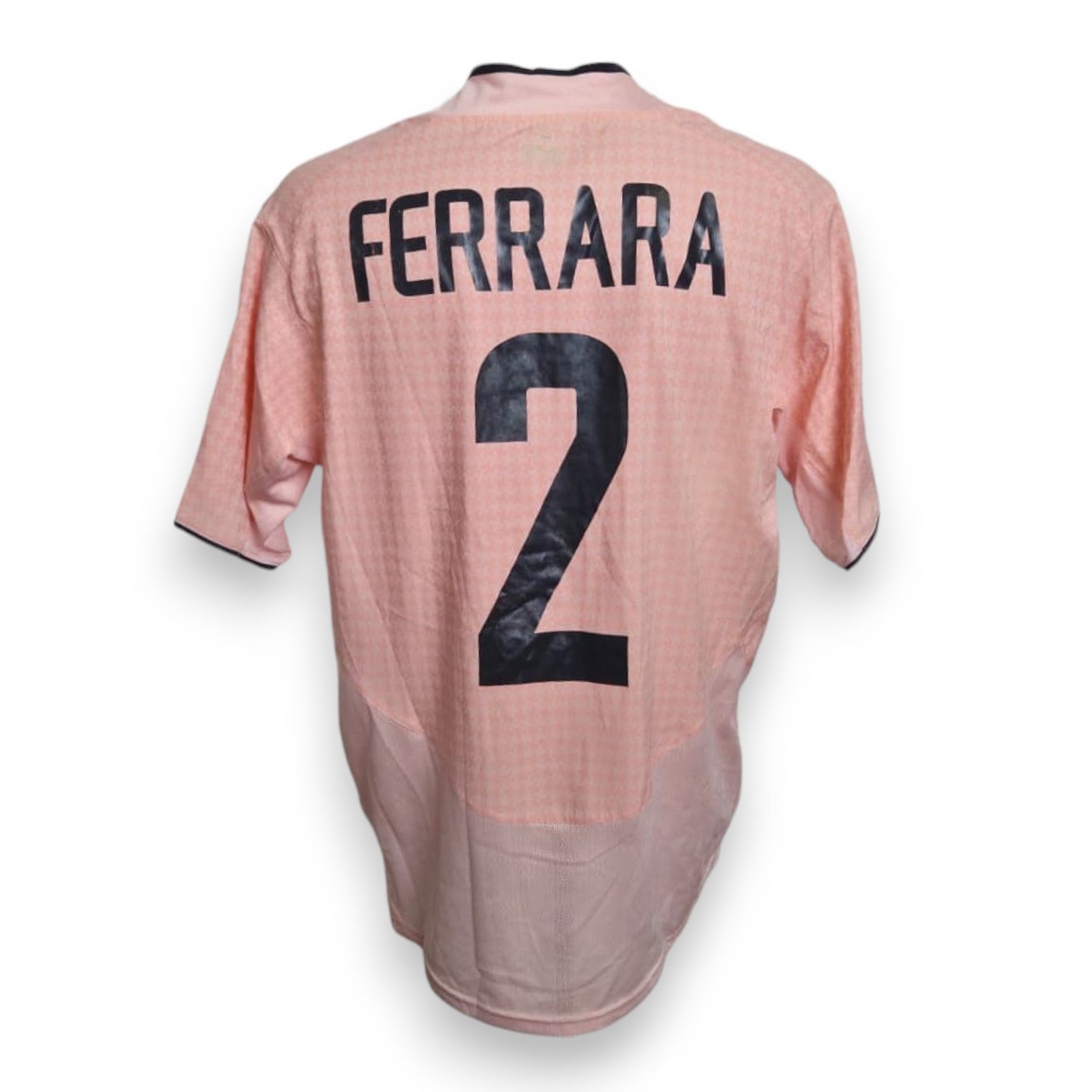 Maglia Juventus Away 2003-04 Store Ciro Ferrara numero 2 – Nike rosa Fastweb – retro con nome e numero