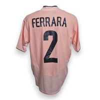 Maglia Juventus Away 2003-04 Store Ciro Ferrara numero 2 – Nike rosa Fastweb – retro con nome e numero