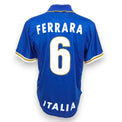Maglia Italia Home 1996 Nike retro – nameset Ferrara N.6 – Vintage originale Euro 96