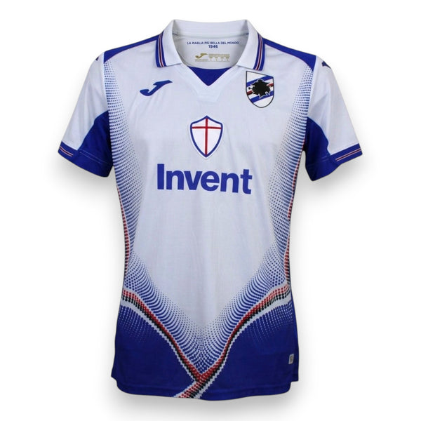 Sampdoria Away Shirt 2019/20 – Alex Ferrari – No. 25 – Player Issued – Joma – Serie A TIM