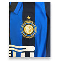 Crest speciale 100 Anni Inter 1908-2008 in oro – maglia Player Issued Nike Centenario Inter 2008-09 Figo N.7