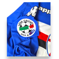 Patch ufficiale Lega Calcio Serie A TIM maglia Sampdoria Home 2007-08 Player Issued Franceschini – Kappa