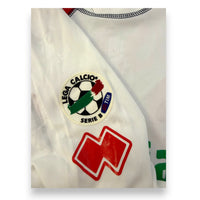Dettaglio patch Lega Calcio Serie B TIM maglia AS Bari 2006-07 Player Issued Erreà – Fusani numero 20