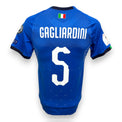 Maglia Italia Home 2017/18 Gagliardini retro nameset numero 5 Player Issued Puma