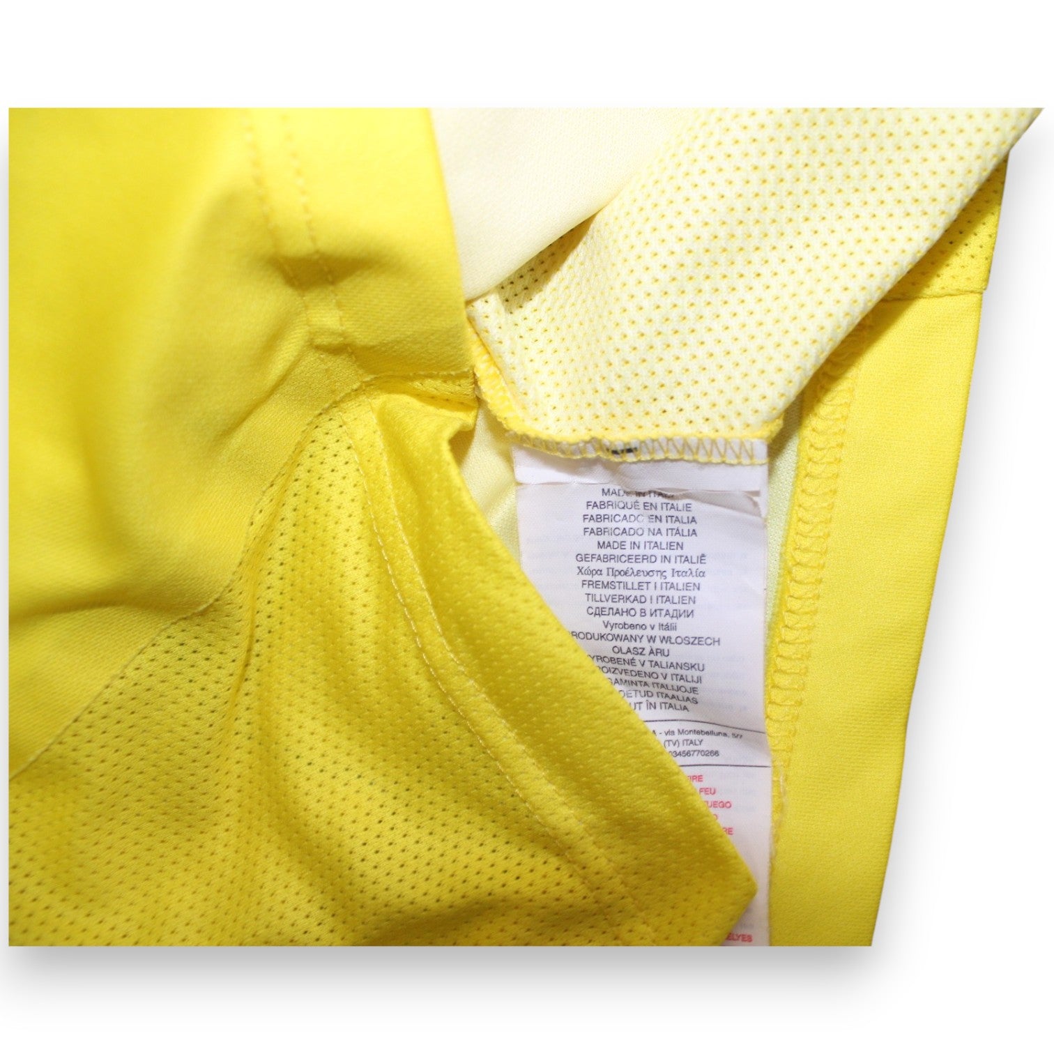 Etichetta made in Italy maglia ChievoVerona 2007-08 Player Issued – Lotto – Mirco Gasparetto numero 29