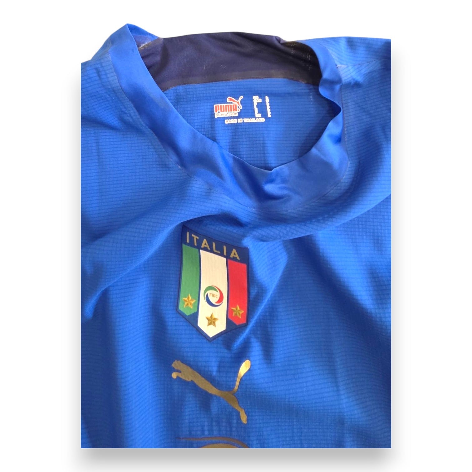 Italy Gattuso 2006 Player Issued Shirt N.8 – WC | MTM