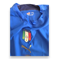 Etichetta interna Puma taglia L maglia Italia Player Issued 2006 Gattuso numero 8 – Made in Thailand – FIFA World Cup