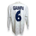 Maglia Crotone Away 2000-02 Player Issued Domenico Giampà numero 6 – Devis manica lunga – condizioni Excellent