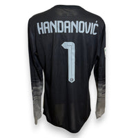 Retro maglia Inter GK 2015-16 numero 1 Samir Handanović Player Issued – Nike Dri-Fit – cimelio Serie A