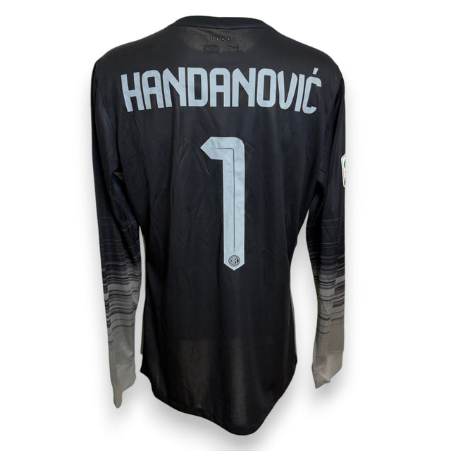 Retro maglia Inter GK 2015-16 numero 1 Samir Handanović Player Issued – Nike Dri-Fit – cimelio Serie A