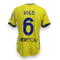 Maglia Hellas Verona Away 2023-24 Player Issued Isak Hien numero 6 – Joma – amichevole pre-stagione senza patch – fornitura squadra