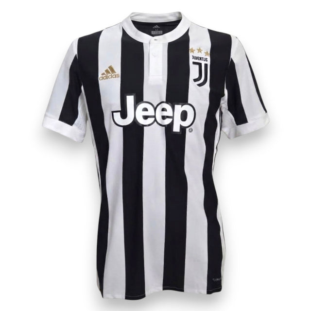 Maglia Juventus Home 2017-18 Adidas fronte – sponsor Jeep – N.9 Higuain