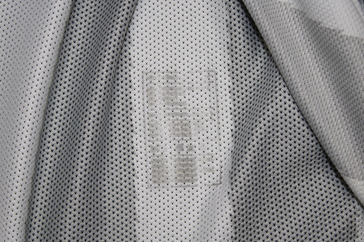 Etichetta personalizzazione Player Issued maglia Juventus 2010-11 Iaquinta – dettaglio fornitura squadra