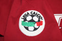 Dettaglio patch Lega Calcio Serie A maglia AS Roma 2000-01 Player Issued – ricamo originale Kappa