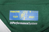 Etichetta interna Macron MPerformanceSystem maglia Hellas Verona Third 2021-22 – codice 1321-2021 tributo Dante – taglia M – Player Issued