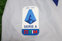 Patch Serie A TIM manica maglia Hellas Verona 2020-21 Third Player Issued – Macron – dettagli blu e giallo polsino